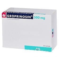 Groprinosin 500mg tabletki 50 tabl. 