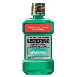 Listerine Teeth and Gum Defence ochronny płyn do płukania jamy ustnej 250 ml.