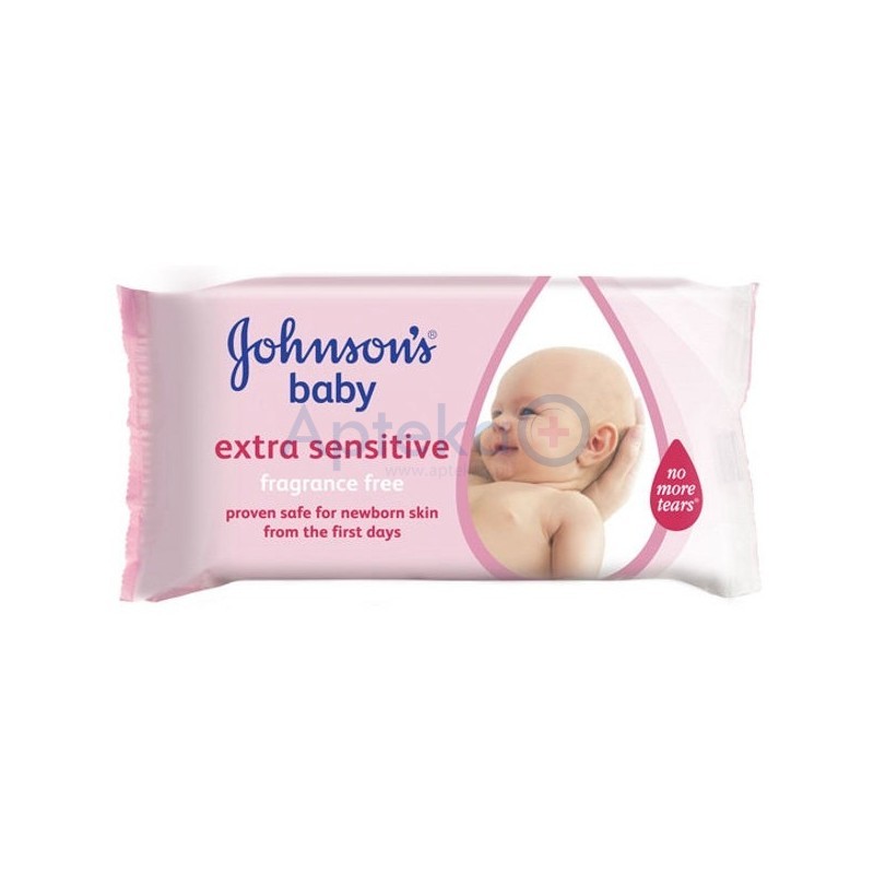 Jonhson's Baby Extra Sensitive chusteczki nawilżające 56szt.