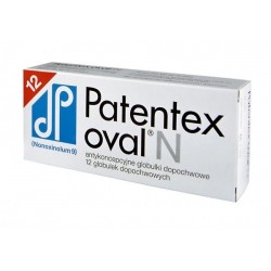 Patentex oval N globulki 12 szt.