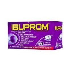 Ibuprom 200 mg tabl.powlekane 96 tabl.