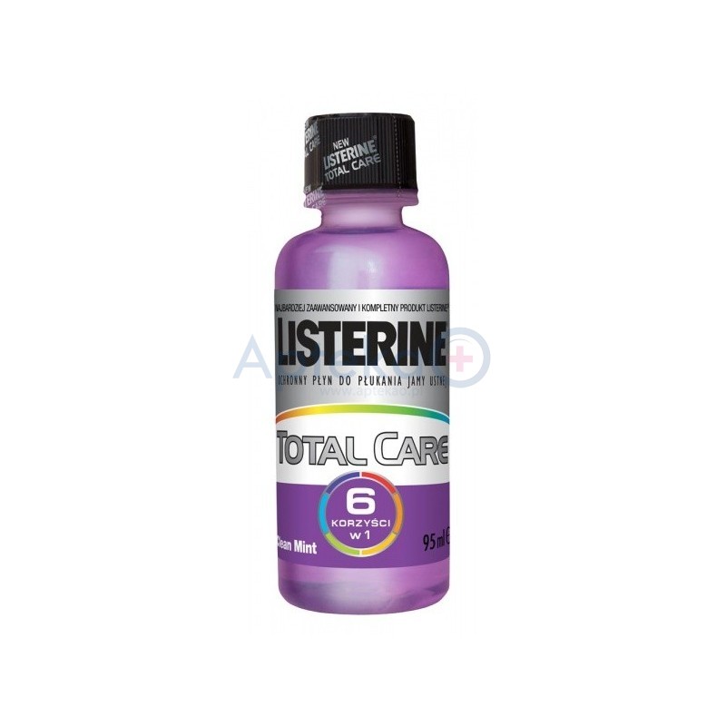 Listerine Total Care 6 korzyści w 1 ochronny płyn do płukania jamy ustnej 95 ml.
