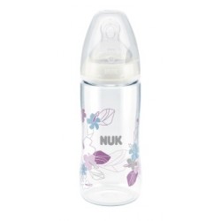 Nuk First Choice+ Butelka z tworzywa (PA) ze smoczkiem silikonowym 300ml