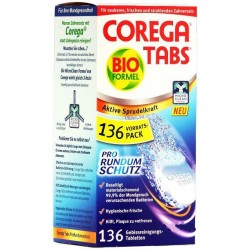 Corega Tabs tabletki czyszczące do protez 136 tabl.