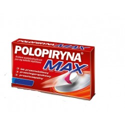 Polopiryna MAX 500mg tabletki 20 tabl. 