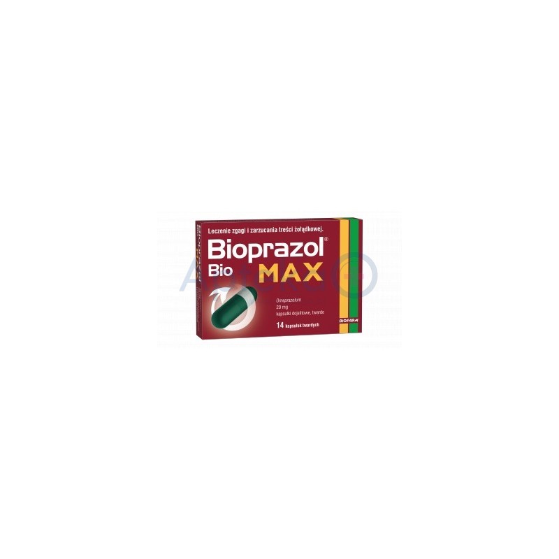 Bioprazol Bio Max 20 mg kapsułki twarde 14 kaps. 