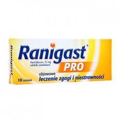 Ranigast Pro 75 mg tabletki 10 tabl.