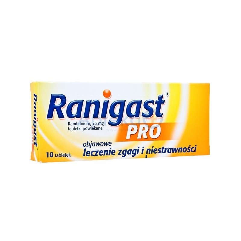 Ranigast Pro 75 mg tabletki 10 tabl.