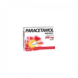 Paracetamol Biofarm 500 mg tabletki 10 tabl.