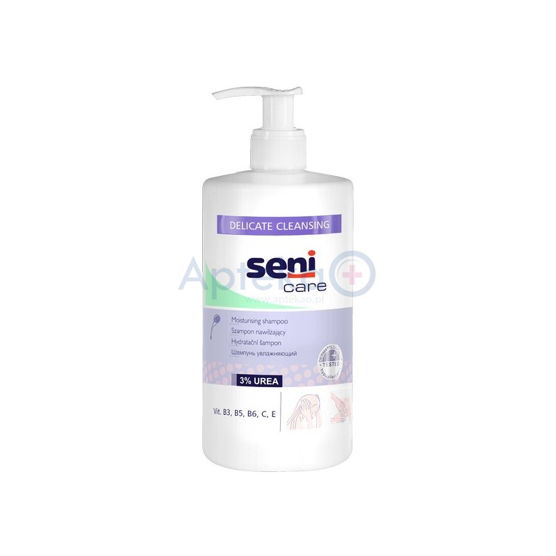 Seni Care 3% Urea szampon nawilżający 500ml