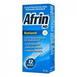 Afrin ND Rumianek 0,5 mg / ml aerozol do nosa 15 ml
