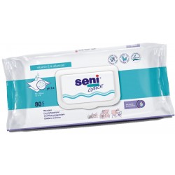 Zestaw produktów Seni Care do kompleksowej pielęgnacji całego ciała osoby obłożnie chorej lub pieluchowanej 1op.