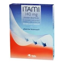 ITAMI 140mg Plaster leczniczy z diklofenakiem 2szt.