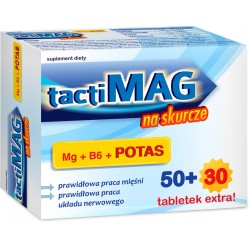 tactiMag na skurcze 50+30 tabletek extra!