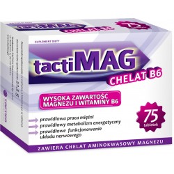 tactiMag Chelat B6 tabletki 75 tabl.