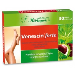 Venescin Forte tabletki drażowane 30 tabl. draż.
