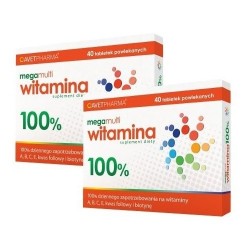 Mega Multi Witamina Avet Pharma tabletki powlekane 40 szt.