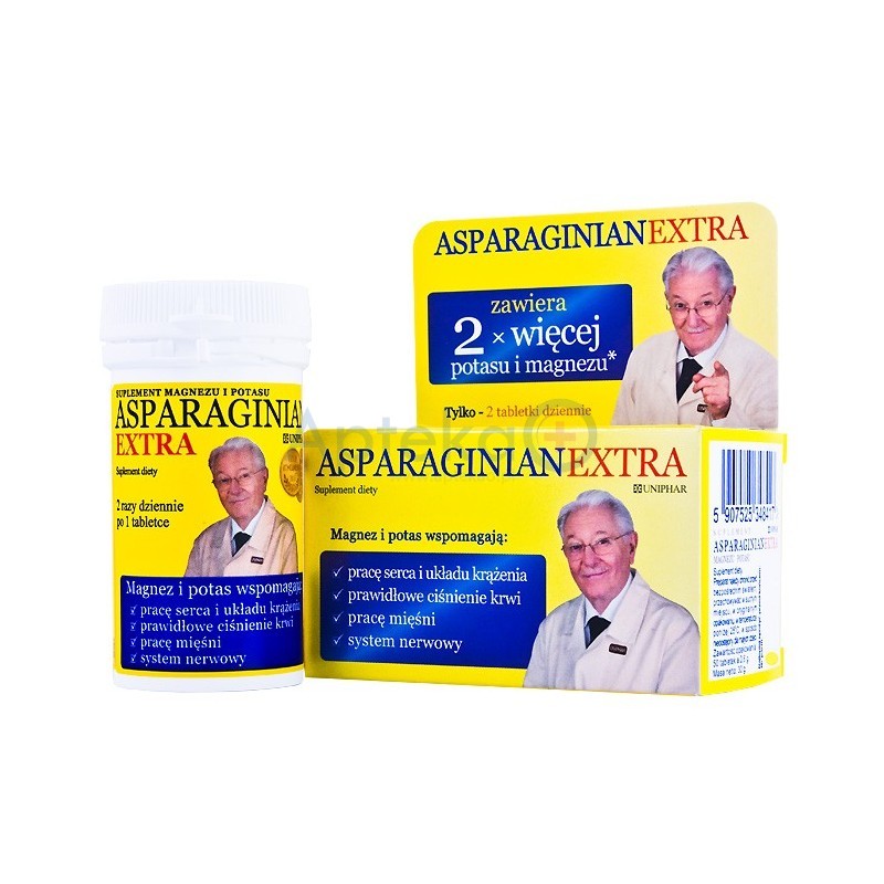 Asparginian extra tabletki 50 szt.
