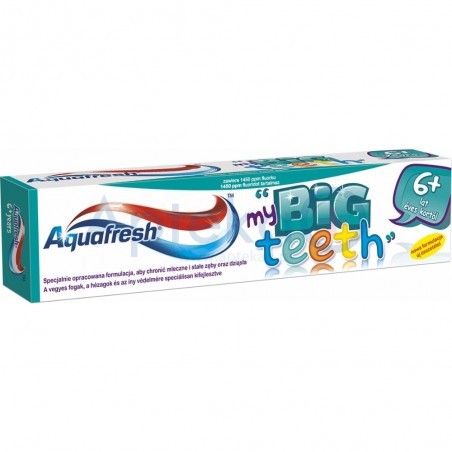 Aquafresh My Big Teeth pasta do zębów 50ml