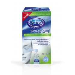 Optrex ActiMist Spray 2w1 do Oczu Zmęczonych i Odczuwających Dyskomfort 10ml