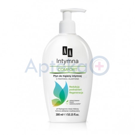 AA Intymna Comfort płyn do higieny intymnej z dozownikiem 300 ml 