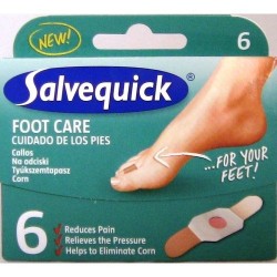 Salvequick Foot Care plastry na odciski 6 plastrów 1 op.