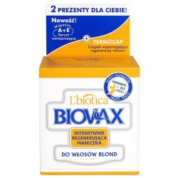 Biovax Intensywnie Regenerująca Maseczka do włosów blond 250 ml