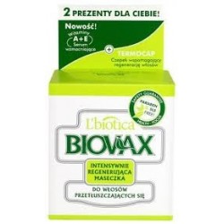 Biovax Intensywnie Regenerująca Maseczka do włosów przetłuszczających się 250 ml