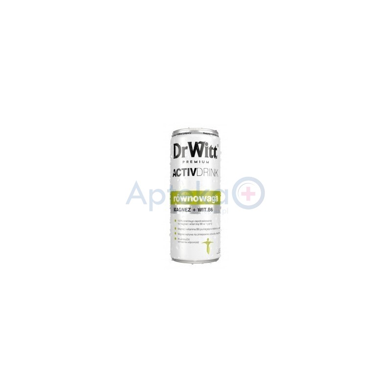 Dr Witt Premium ActivDrink Równowaga magnez+witamina B6 napój 250ml