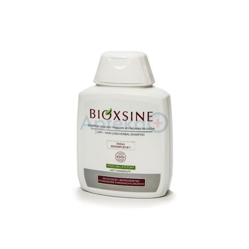 Bioxsine Szampon ziołowy zapobiegający wypadaniu do włosów z łupieżem 300ml