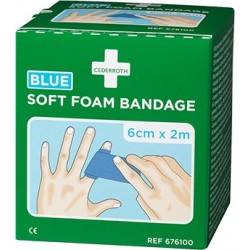 Bandaż samoprzylepny Cederroth Soft Foam Bandage Niebieski 676100 1kpl.