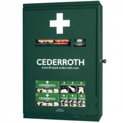 Apteczka Pierwszej Pomocy Cederroth szafka podwójne drzwiczki 290900 1kpl.