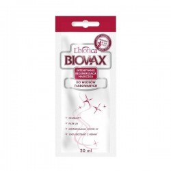 Biovax Intensywnie Regenerująca Maseczka do włosów farbowanych  20 ml 1 sasz.