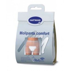 MoliPants Comfort Elastyczne majtki siatkowe do mocowania wkładów i pieluch anatomicznych rozmiar  M 5 szt.