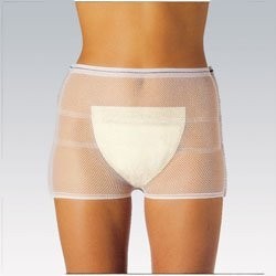 MoliPants Comfort Elastyczne majtki siatkowe do mocowania wkładów i pieluch anatomicznych rozmiar  M 25 szt.