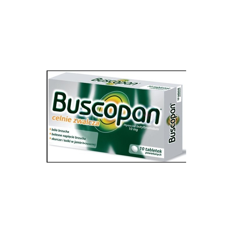 Buscopan 10 mg tabletki powlekane 10 tabl.