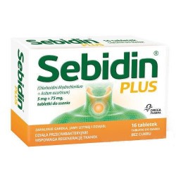 Sebidin Plus tabletki 16 tabl.