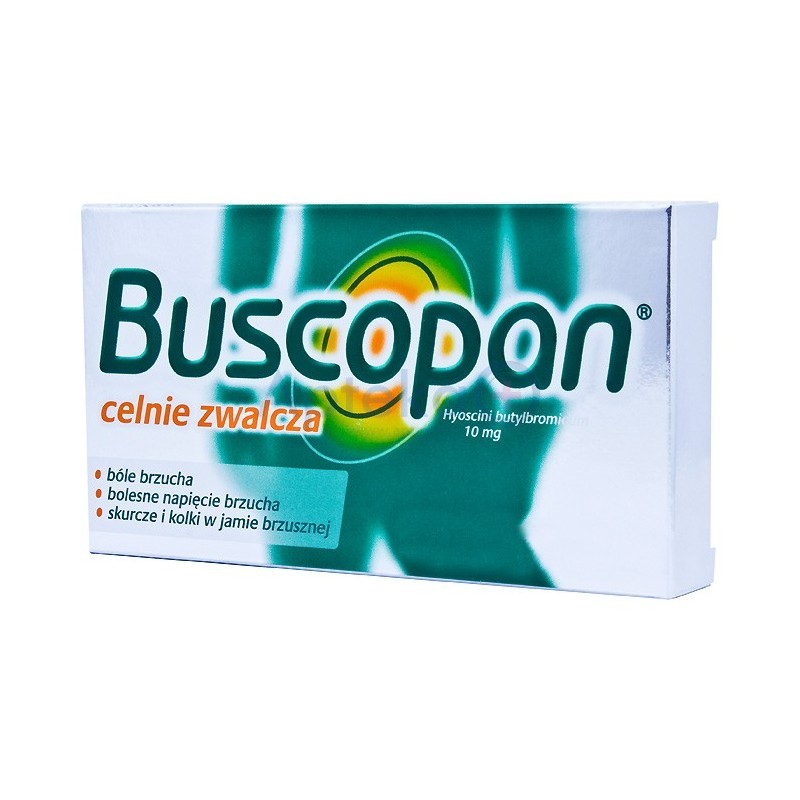 Buscopan 10 mg tabletki powlekane 20 tabl.