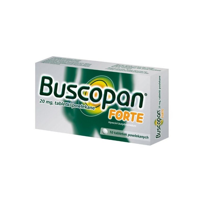 Buscopan Forte 20 mg tabletki powlekane 10 tabl.
