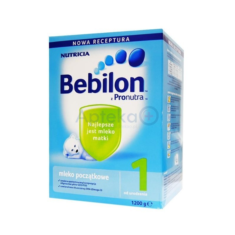 Bebilon 1 z Pronutra mleko początkowe dla niemowląt 1200g 