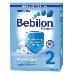 Bebilon 2 z Pronutra+ mleko następne 1200g 