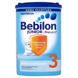 Bebilon Junior 3 z Pronutra+ mleko następne 800g 