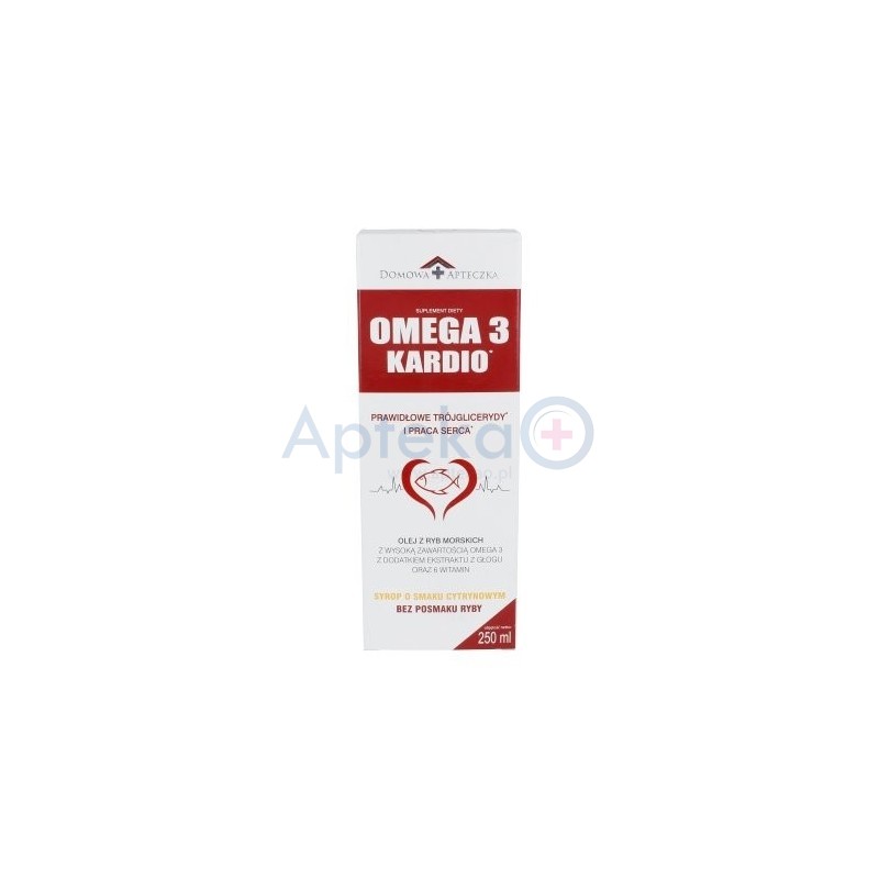 Omega 3 Kardio smak cytrynowy 250 ml