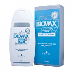 Biovax Intensywnie Regenerująca Szampon do włosów keratyna + jedwab 200 ml 