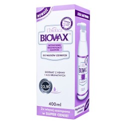 Biovax Intensywnie Regenerująca Szampon do włosów ciemnych 200 ml 