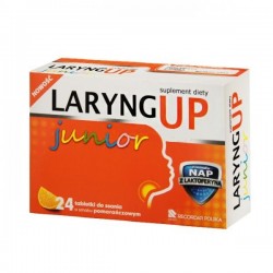 Laryng Up Junior tabletki do ssania 24 tabl.