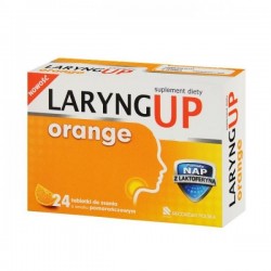 Laryng Up Orange tabletki do ssania 24 tabl.