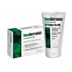VenoDetramax tabletki 60 tabl. + VenoDetramax żel kojący do nóg 150 ml GRATIS