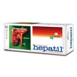 Hepatil  tabletki 40 tabl. 