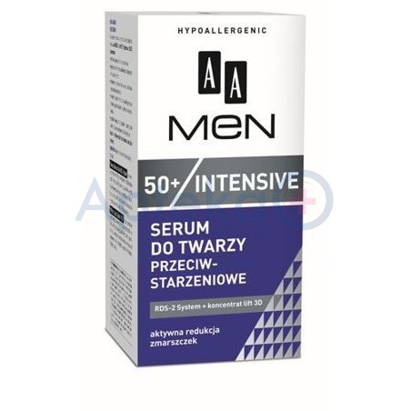 AA Men 50+ Intensive Serum do twarzy przeciwstarzeniowe 50 ml